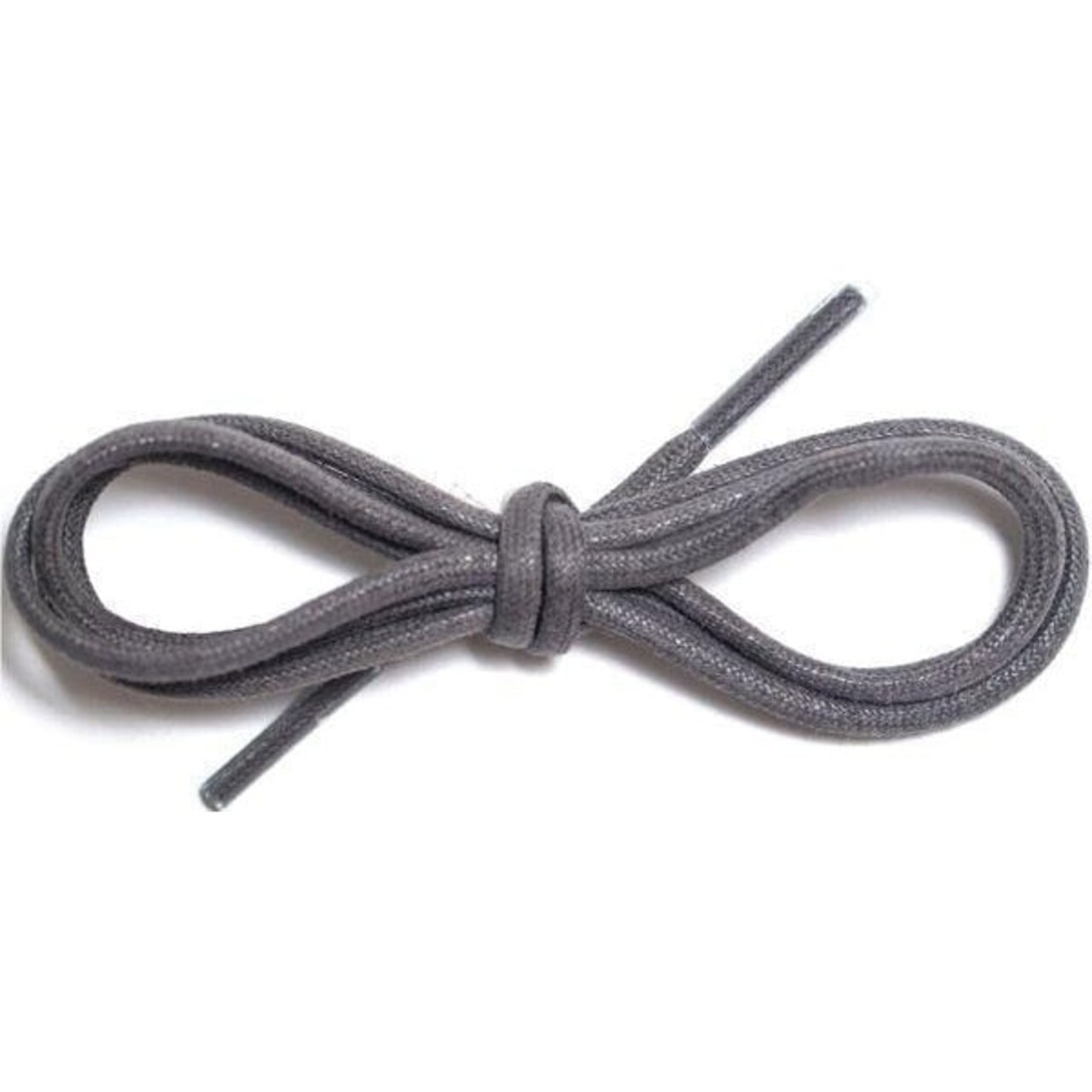 Waxed Cotton Round Shoelaces 1/8 Inch 12 Pairs Bulk For Dress Shoes Various Colors